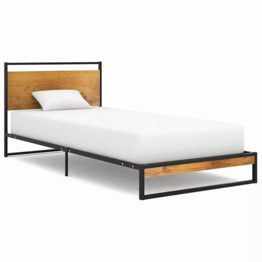 möbelando Bett Serbian (LxB: 200x100 cm), aus Metall in Eiche günstig online kaufen