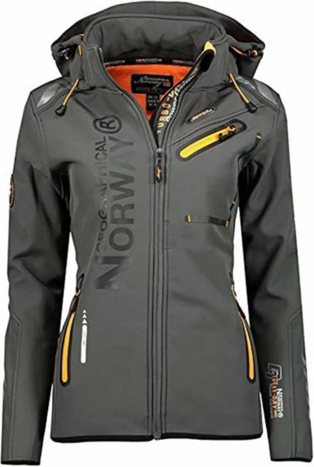 Geographical Norway Softshelljacke Damen Outdoor Wind Jacke Herbst Winter Ü günstig online kaufen