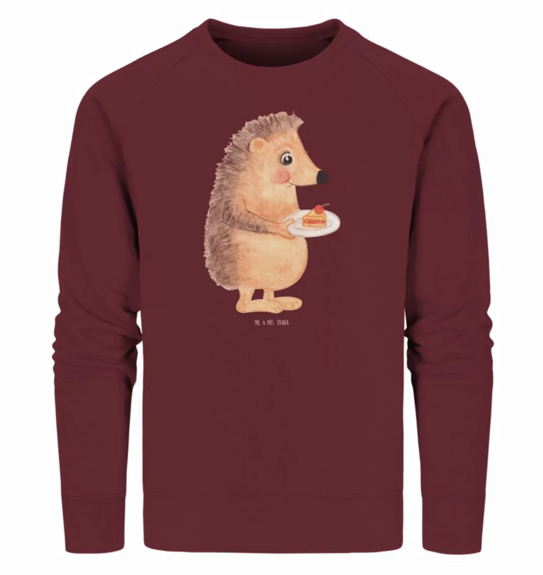 Mr. & Mrs. Panda Longpullover Größe XS Igel Kuchenstück - Burgundy - Gesche günstig online kaufen