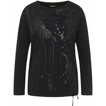 Barbara Lebek  Langarmshirt V-Kragen T-Shirt für Damen günstig online kaufen