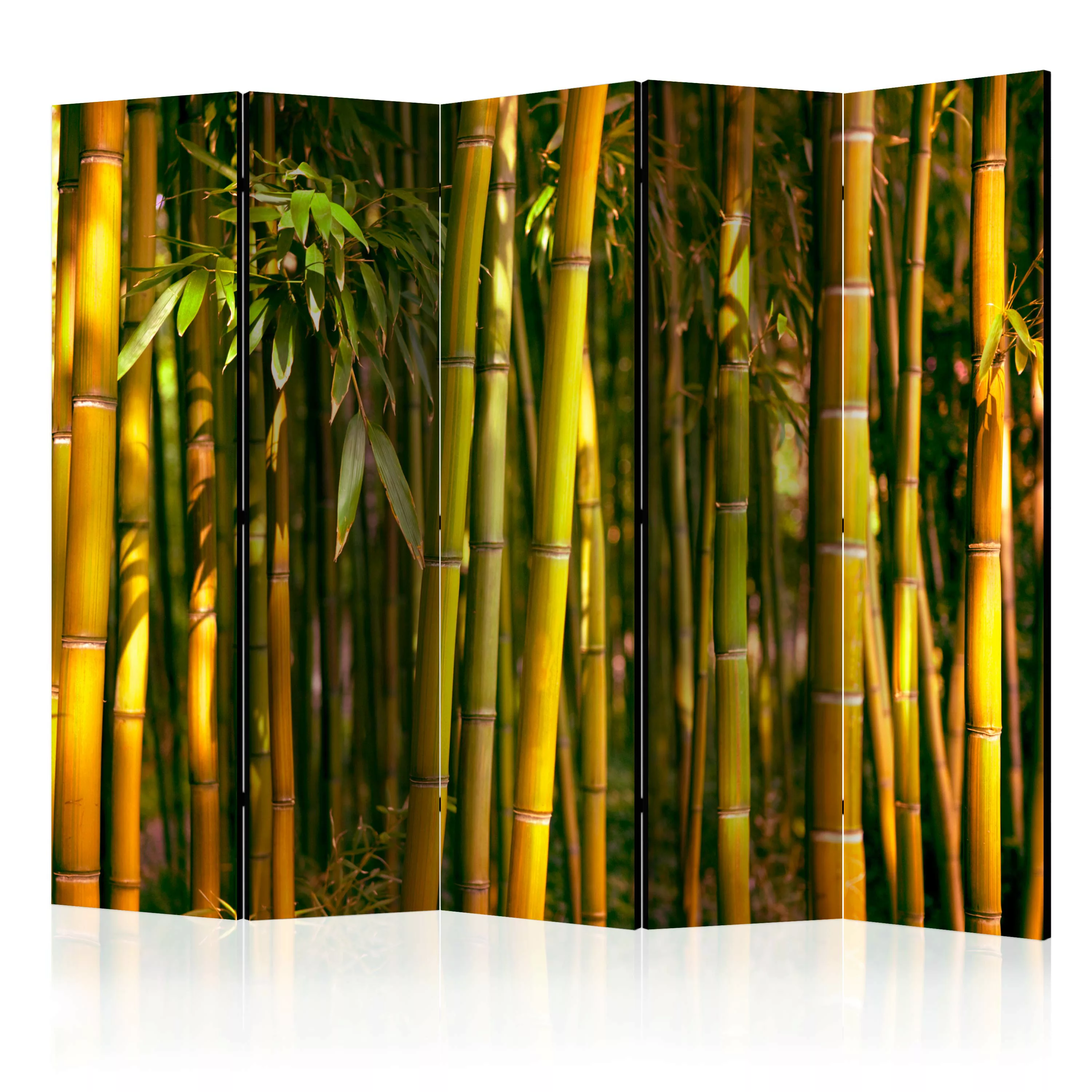 5-teiliges Paravent - Forest Of The Setting Sun Ii [room Dividers] günstig online kaufen