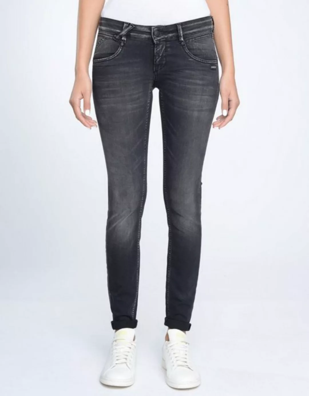 GANG Skinny-fit-Jeans - Skinny Fit Jeans 94NENA - Enge Passform günstig online kaufen