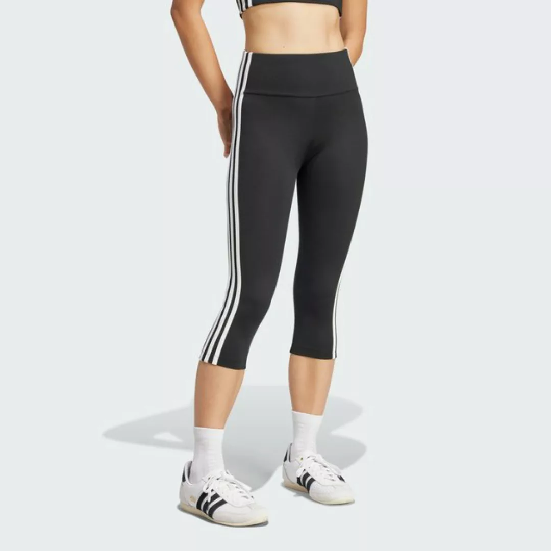 adidas Originals Leggings ADICOLOR 3-STREIFEN CAPRI LEGGINGS günstig online kaufen