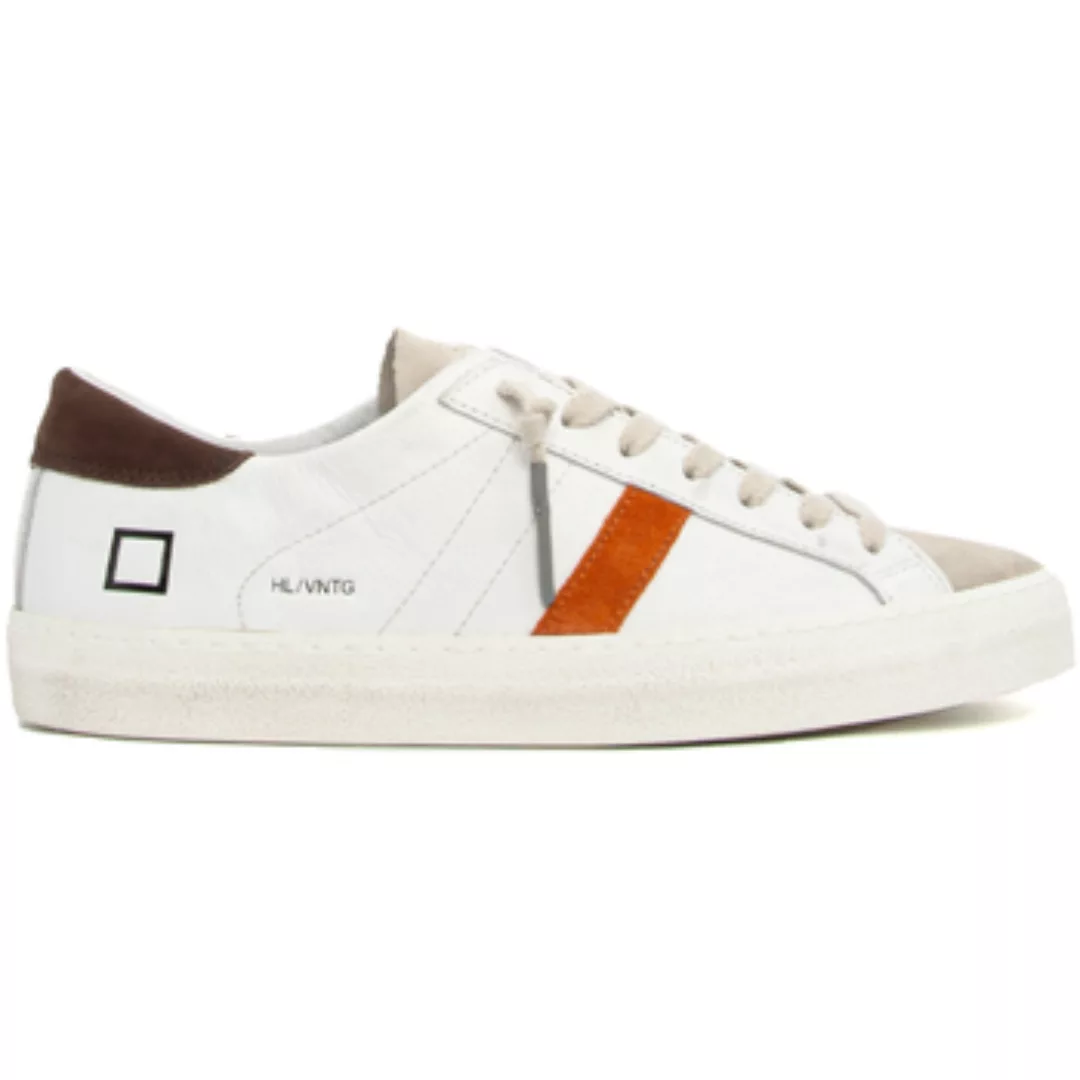 Date  Sneaker D.A.T.E. HL-VC-IT HILL LOW VINTAGE CALF WHITE-TMORO günstig online kaufen