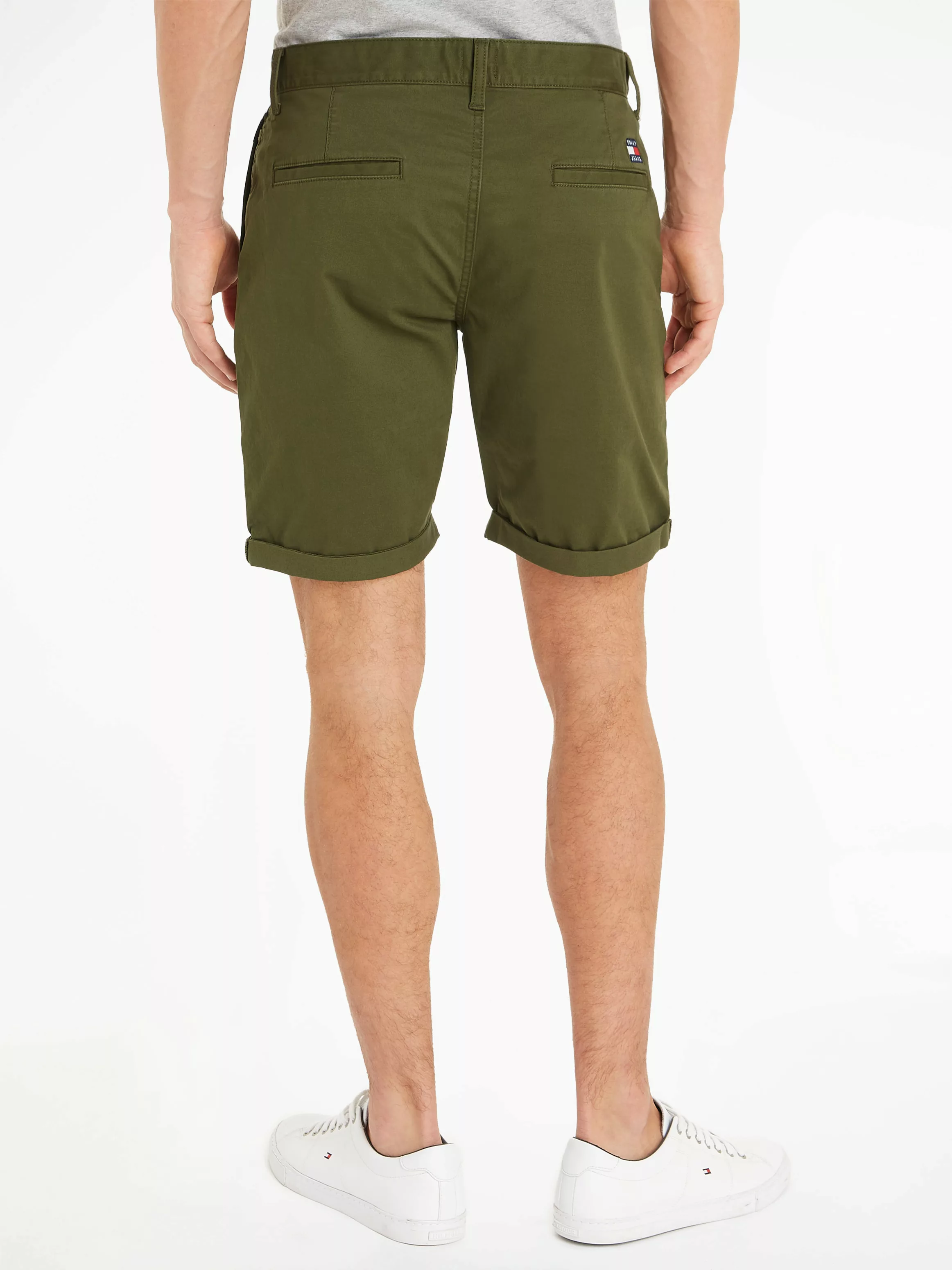 Tommy Jeans Chinoshorts TJM SCANTON SHORT Markenstickerei günstig online kaufen