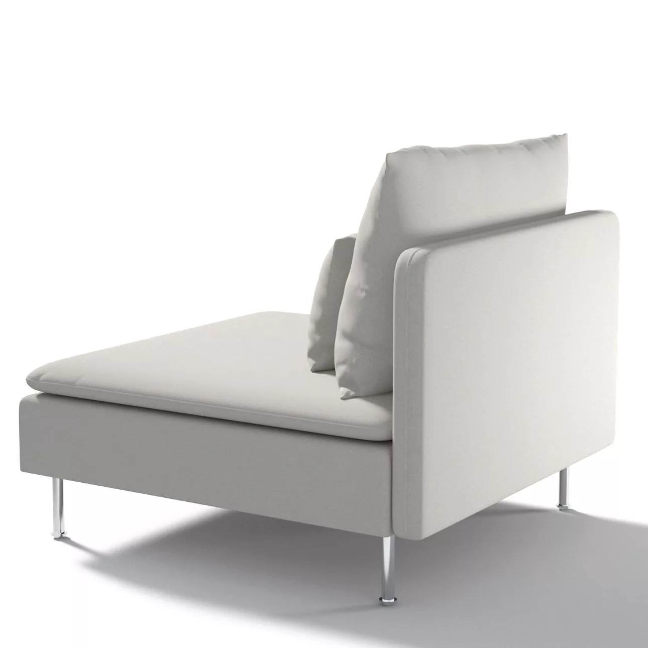 Bezug für Söderhamn Sitzelement 1, hellgrau, Bezug für Sitzelement 1, Etna günstig online kaufen