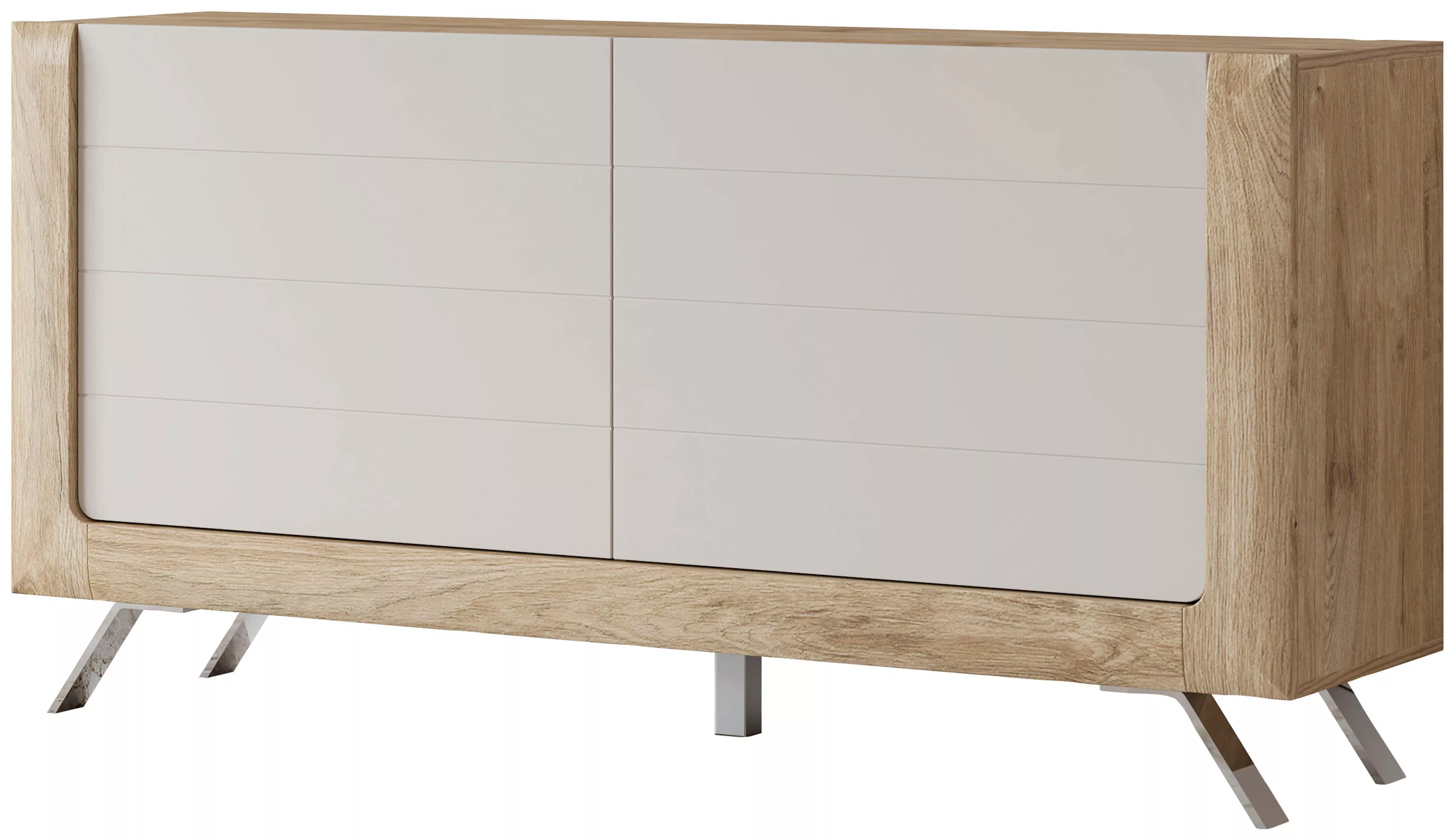 Leonique Sideboard "Kasai", Breite 160,5 cm, mit 2 Türen günstig online kaufen