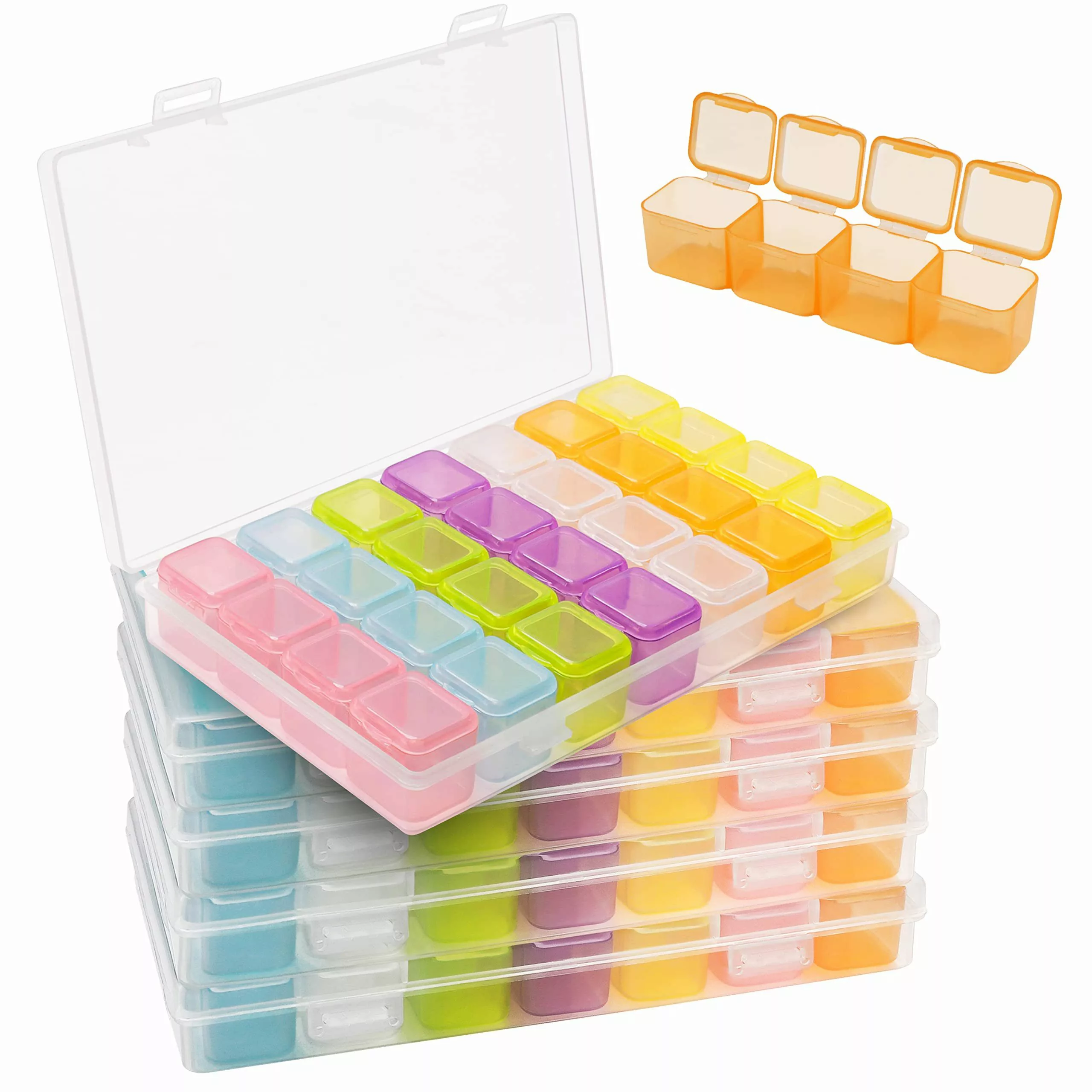 Belle Vous Aufbewahrungsbox Perlenbox (5er Pack) günstig online kaufen