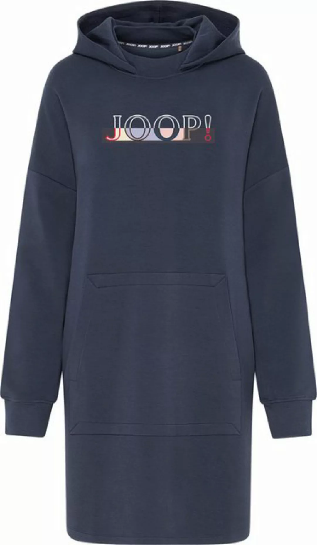 Joop! Shirtkleid Damen Hoodie / Longshirt mit Kapuze (1-tlg) Lounge Bigshir günstig online kaufen