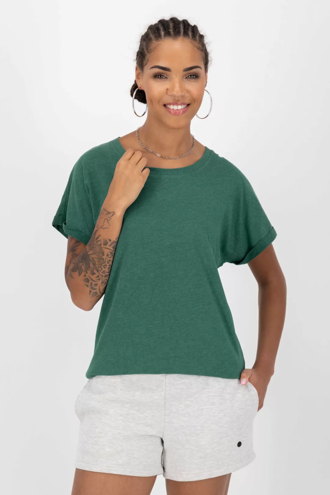 Alife & Kickin Rundhalsshirt "Damen MalaikaAK A" günstig online kaufen