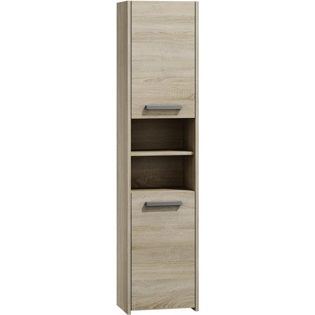 Beautysofa Hochschrank Lago III (40 cm breit Badschrank, (Weiß, Artisan, So günstig online kaufen