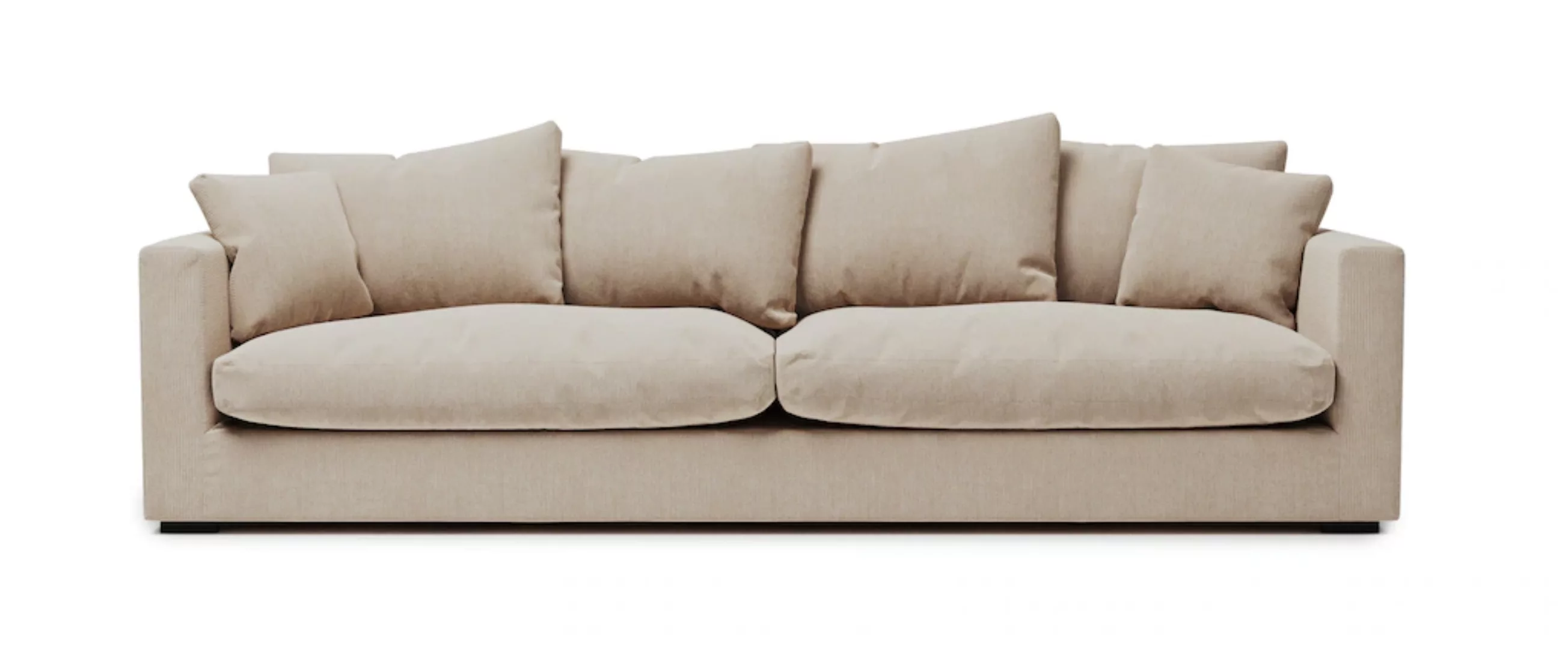 Home affaire Big-Sofa "Coray", extra weich und kuschelig, Füllung mit Feder günstig online kaufen
