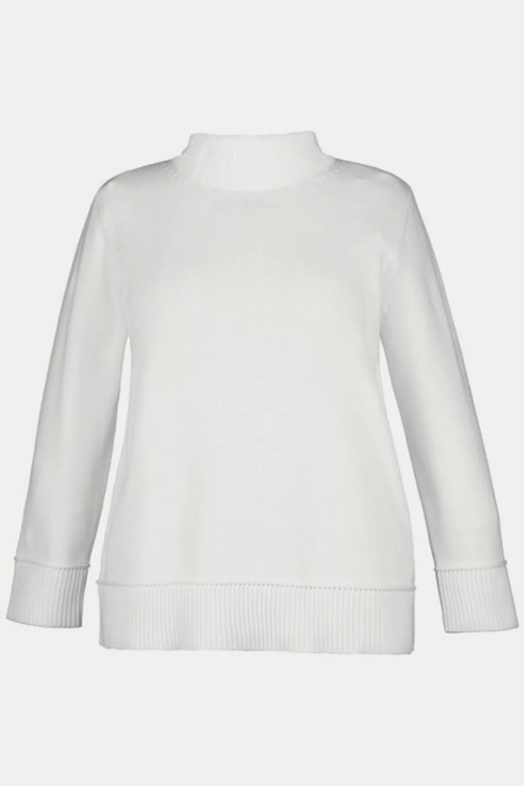 Ulla Popken Rollkragenpullover Rollkragenpullover weicher Feinstrick Langar günstig online kaufen