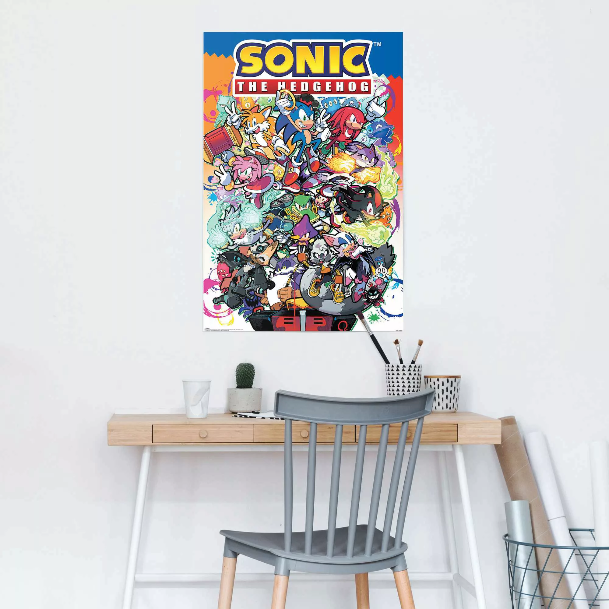 Reinders! Poster »Sonic The Hedgehog - sonic comic characters« günstig online kaufen