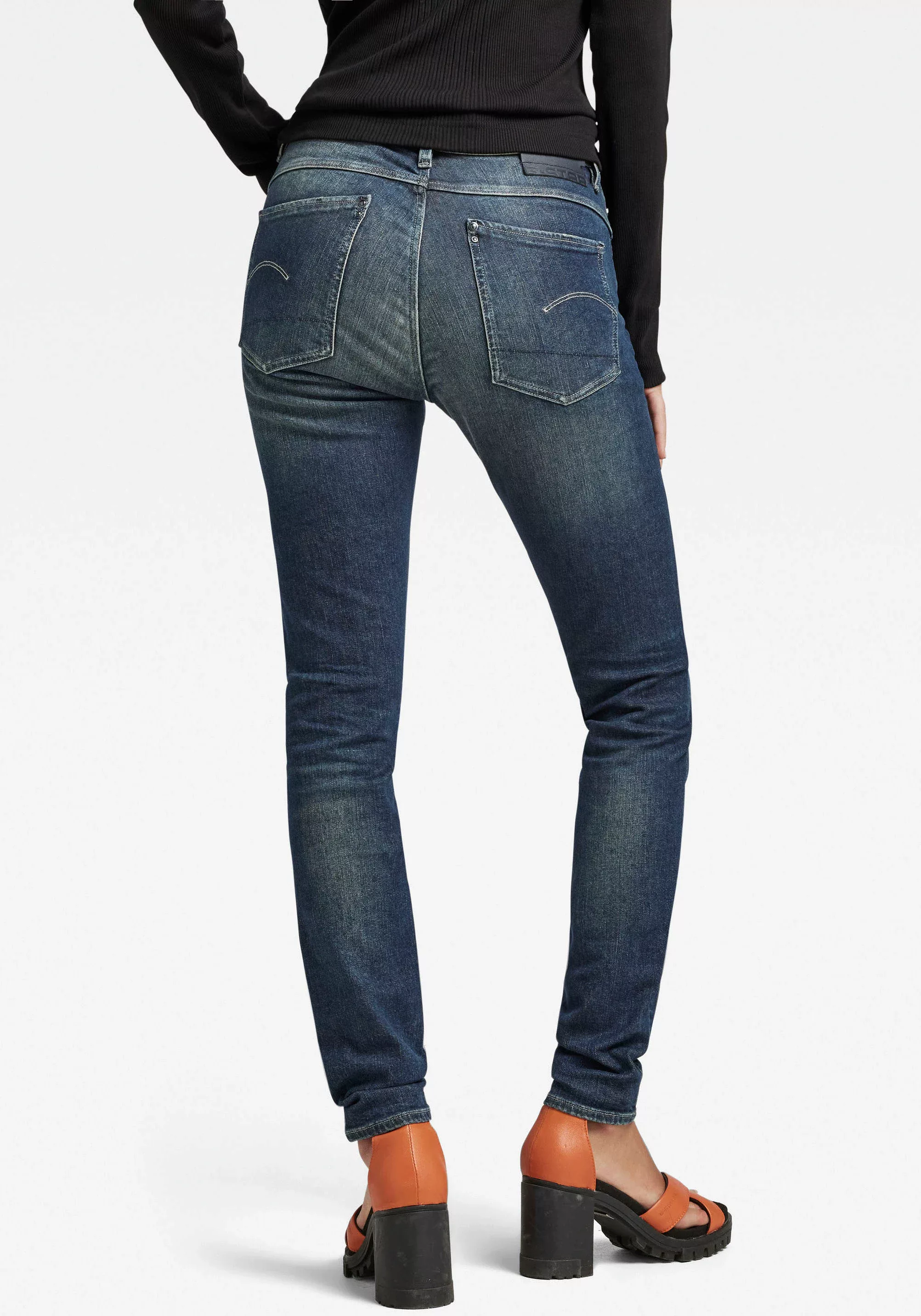 G-STAR Skinny-fit-Jeans Lhana Skinny Jeans mit Wohlfühlfaktor durch Stretch günstig online kaufen