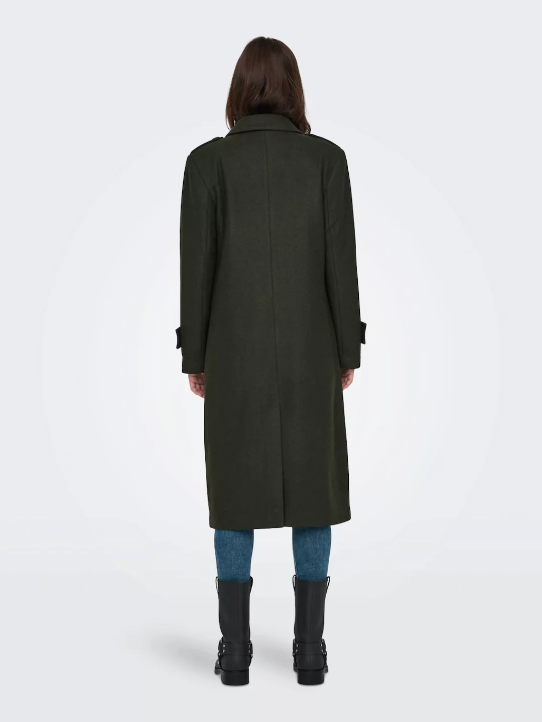 ONLY Langmantel "ONLNANCY LIFE MILI LONG COAT CC OTW" günstig online kaufen