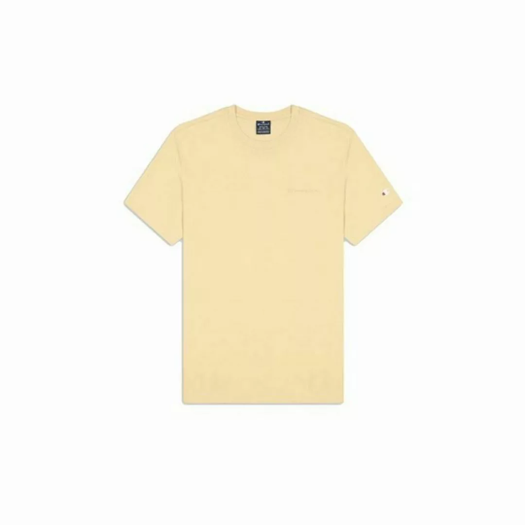 Champion T-Shirt Herren Kurzarm-T-Shirt Champion Crewneck Beige günstig online kaufen