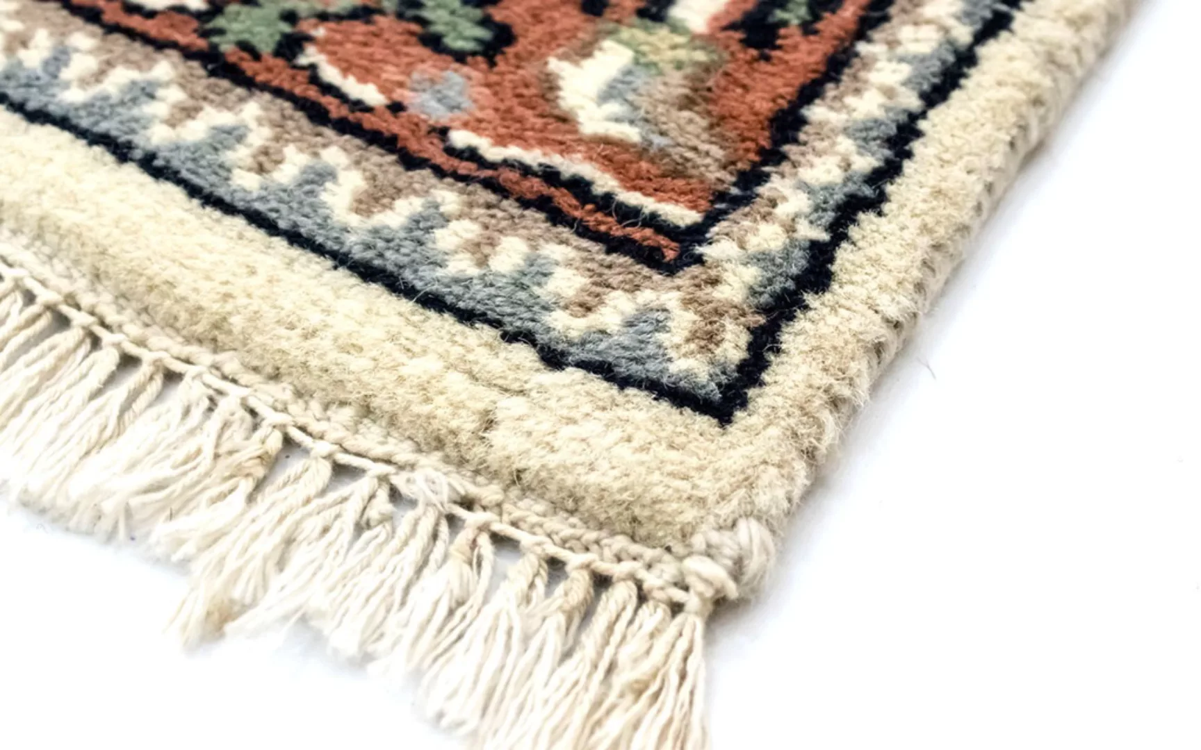 morgenland Wollteppich »Bidjar Teppich handgeknüpft beige«, rechteckig günstig online kaufen