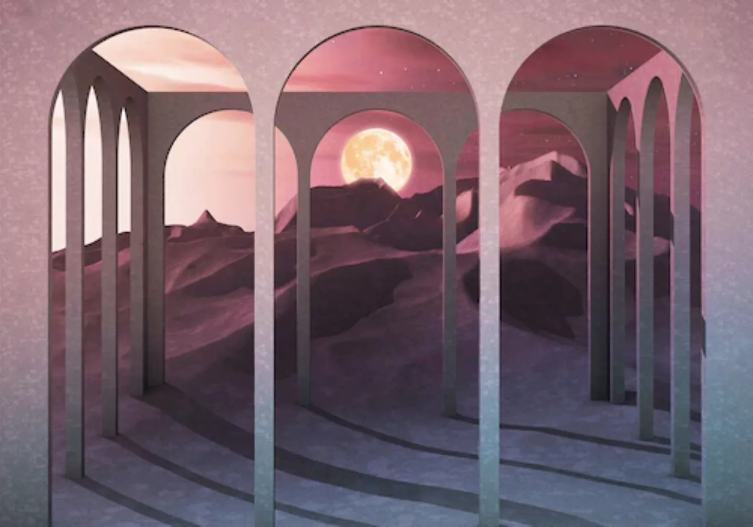 KOMAR Vlies Fototapete - Sands Of Time - Größe 400 x 280 cm mehrfarbig günstig online kaufen