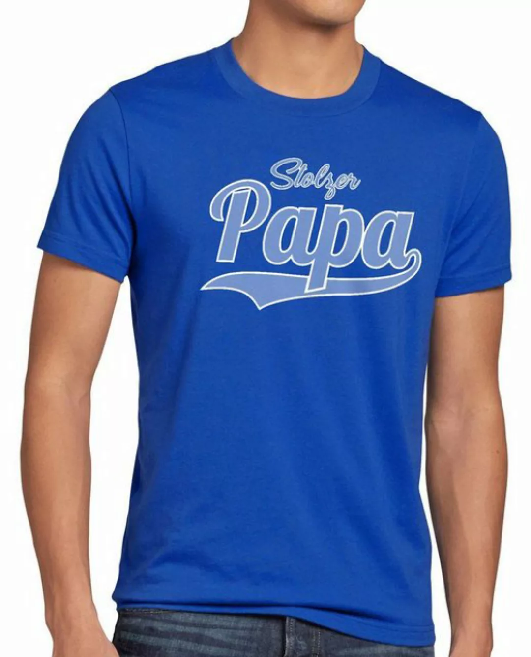 style3 T-Shirt Stolzer Papa Vater Dad vatertag männertag geburtstag günstig online kaufen