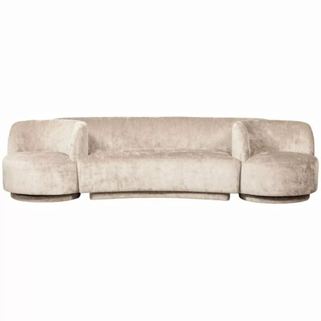 WOOOD Loungesofa "Combi-Popular: Bank + Sessel", mit grobem Chenille gefütt günstig online kaufen