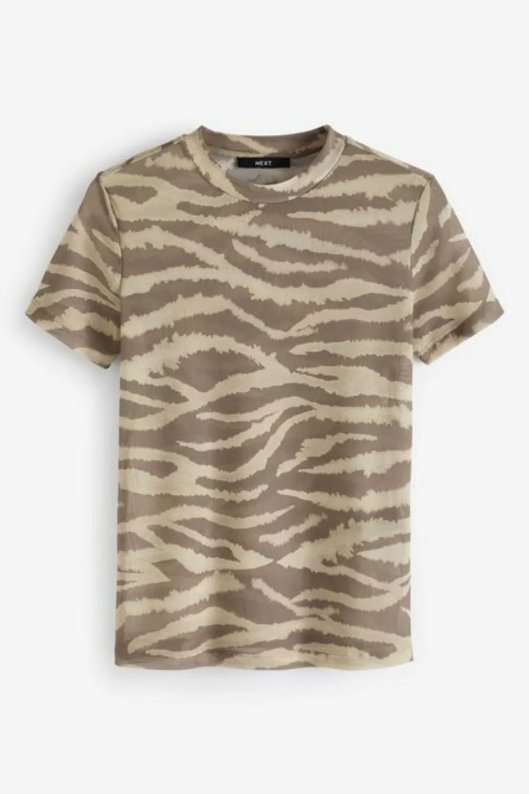 Next T-Shirt Kurzärmeliges Mesh-Oberteil (1-tlg) günstig online kaufen