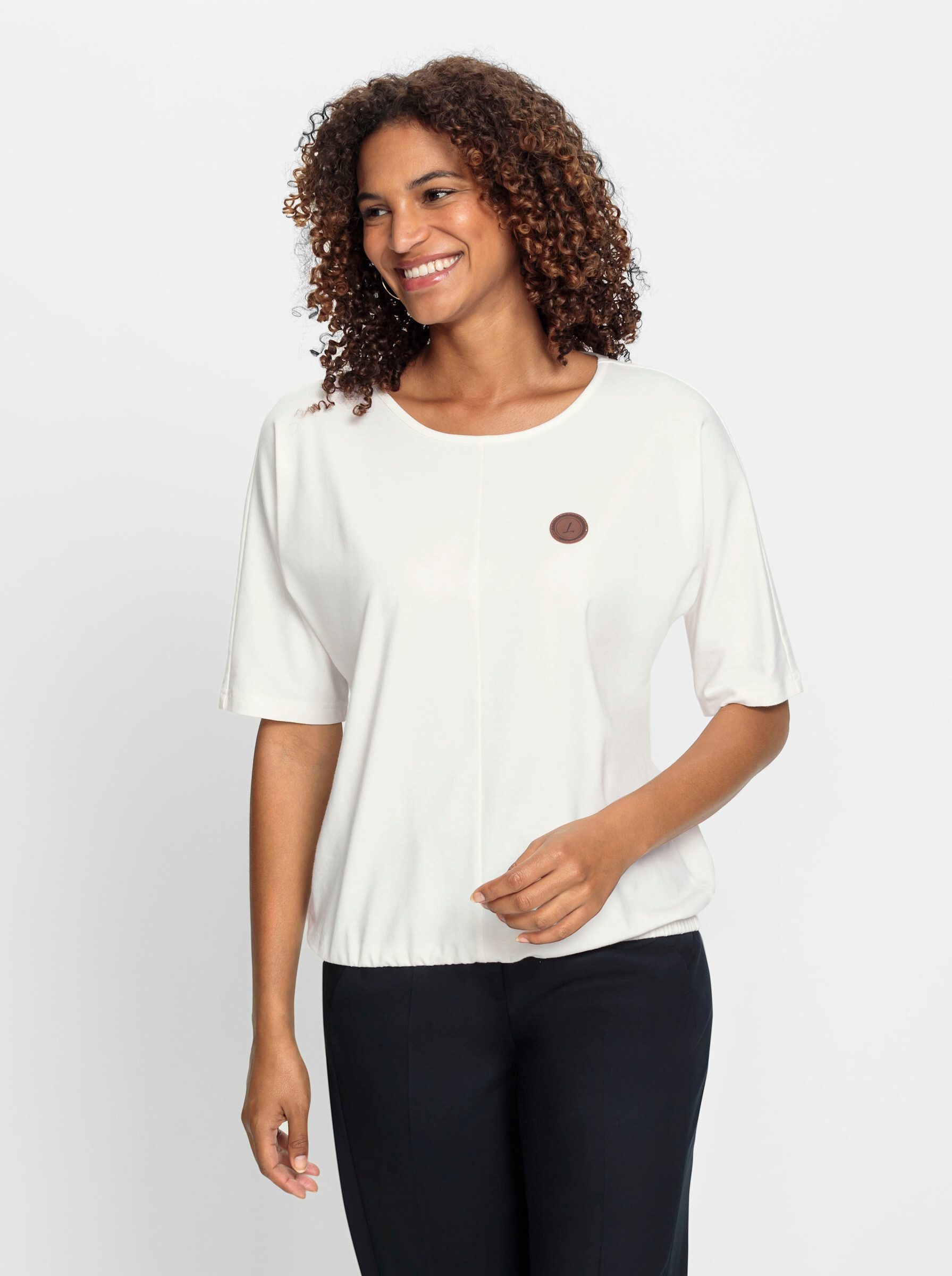 Casual Looks Kurzarmshirt "Kurzarm-Shirt", (1 tlg.) günstig online kaufen