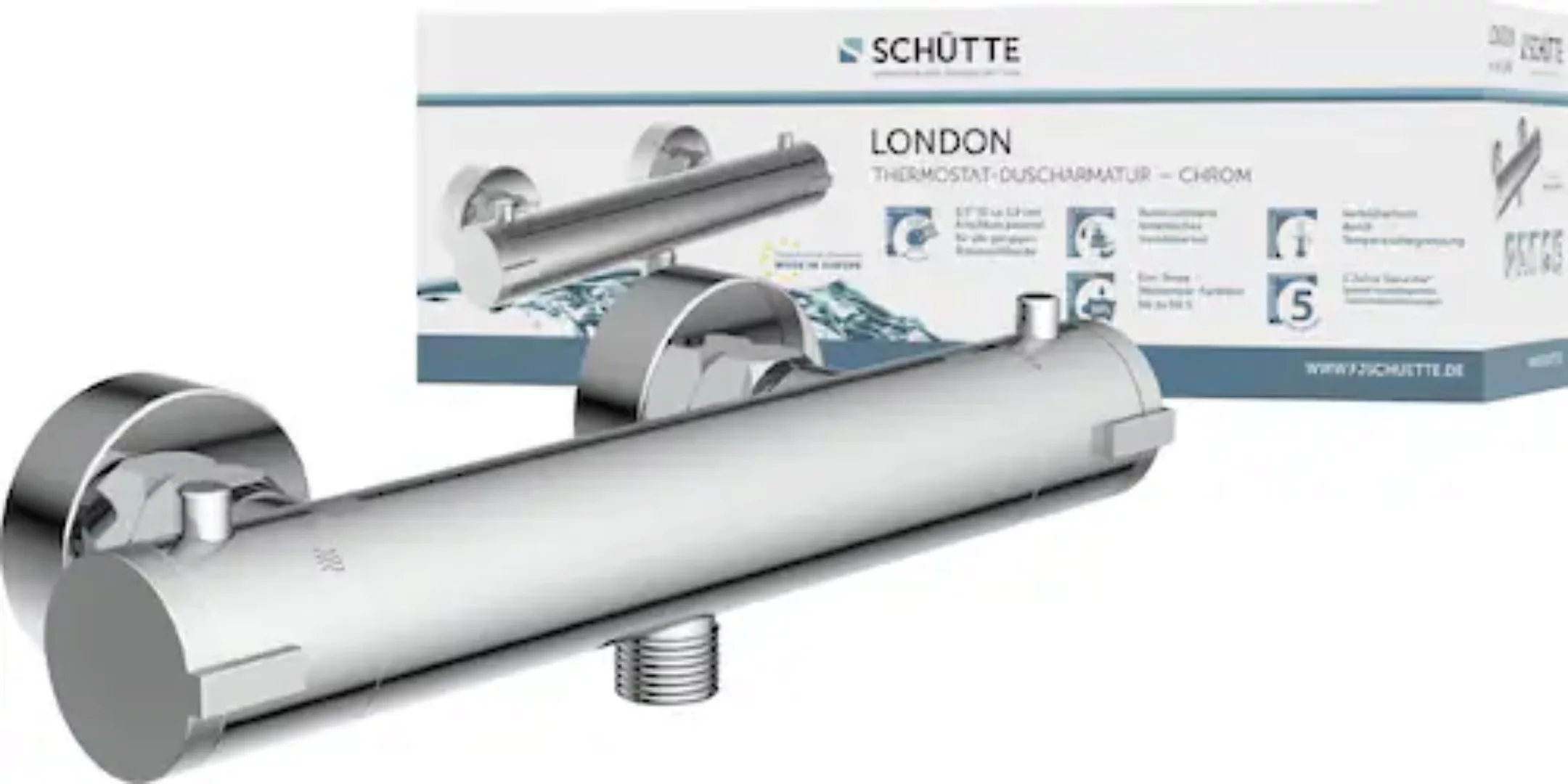 Schütte Thermostat Duscharmatur London Chrom günstig online kaufen