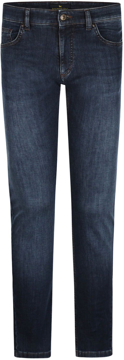 Steppin' Out Jeans New Russel Medium Denim Blau - Größe W 31 - L 34 günstig online kaufen