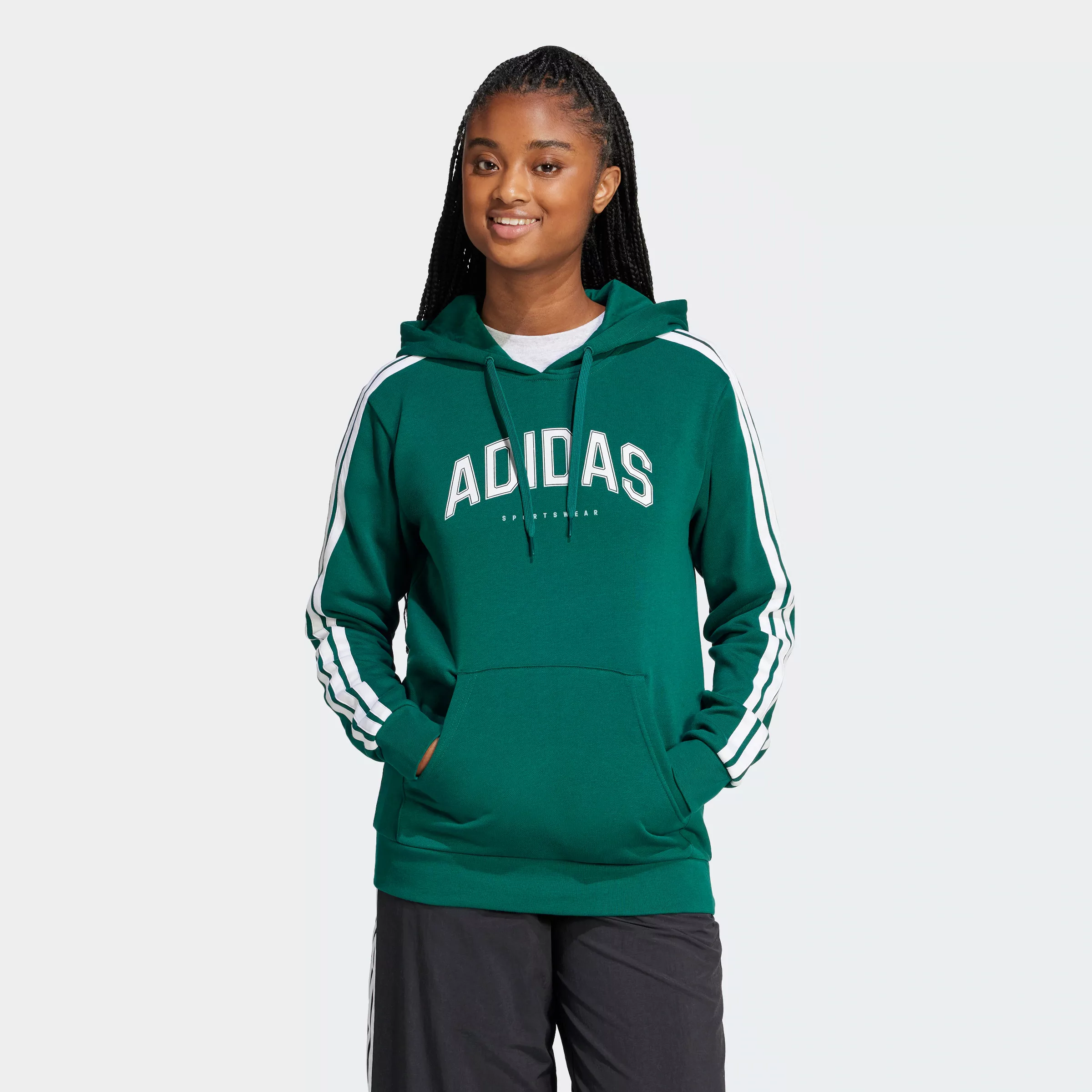 adidas Sportswear Kapuzensweatshirt "W L SOFTS HOOD" günstig online kaufen