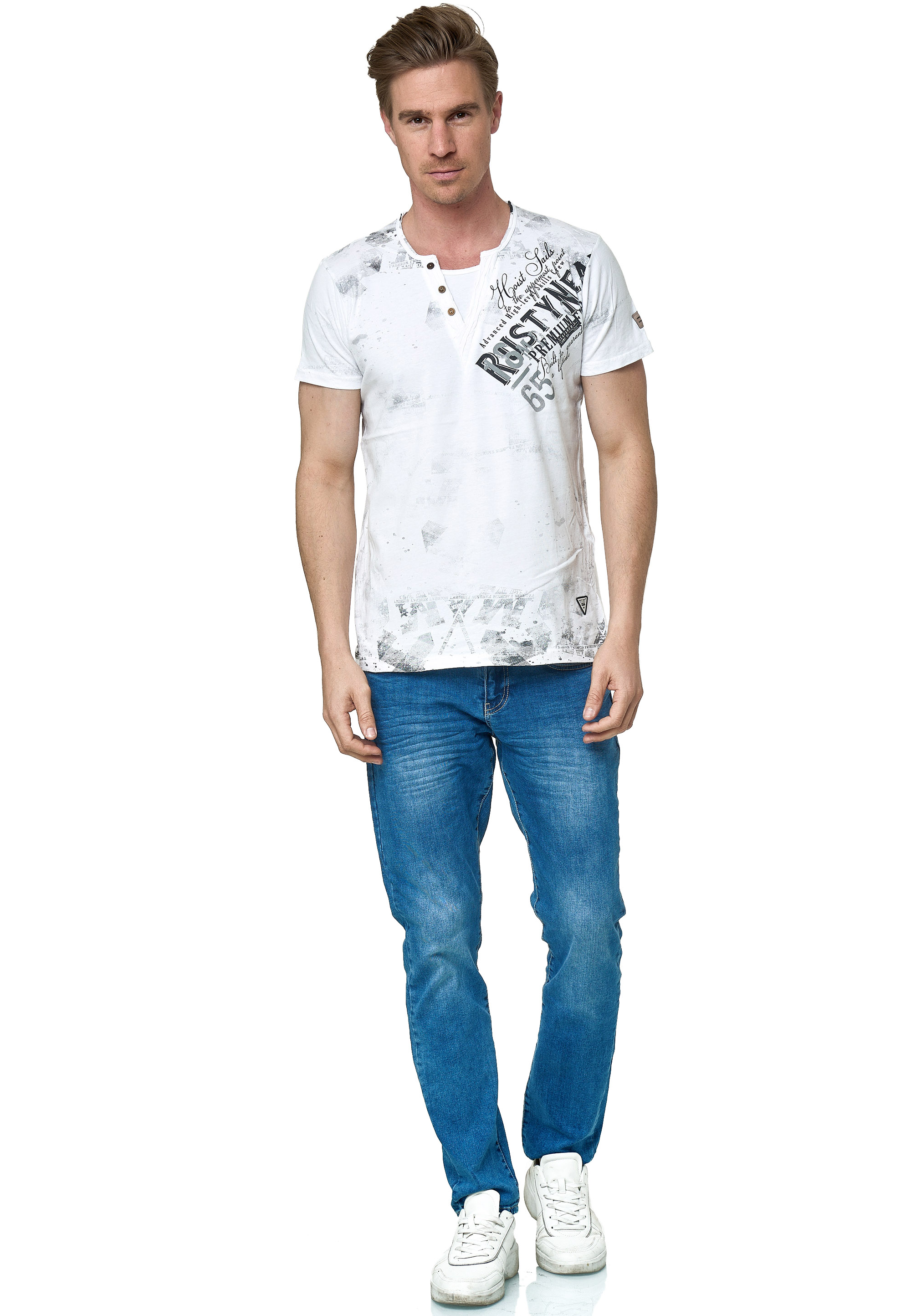 Rusty Neal T-Shirt, im coolen Used-Look-Design günstig online kaufen