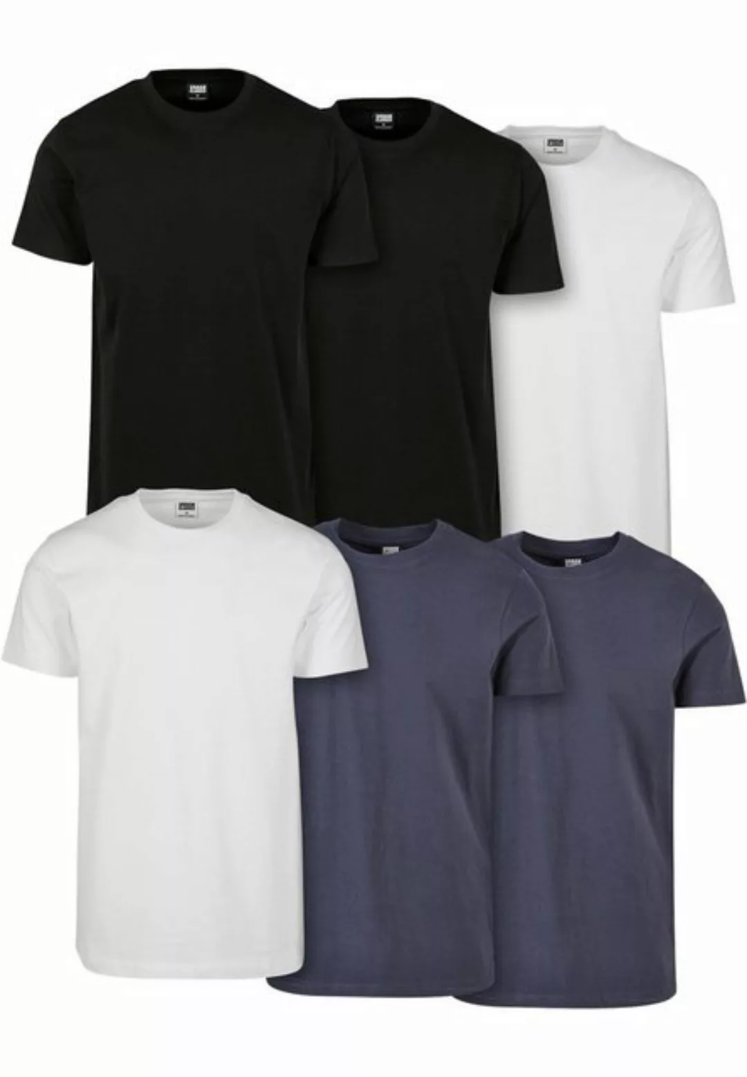 URBAN CLASSICS T-Shirt Basic Tee 6-Pack günstig online kaufen