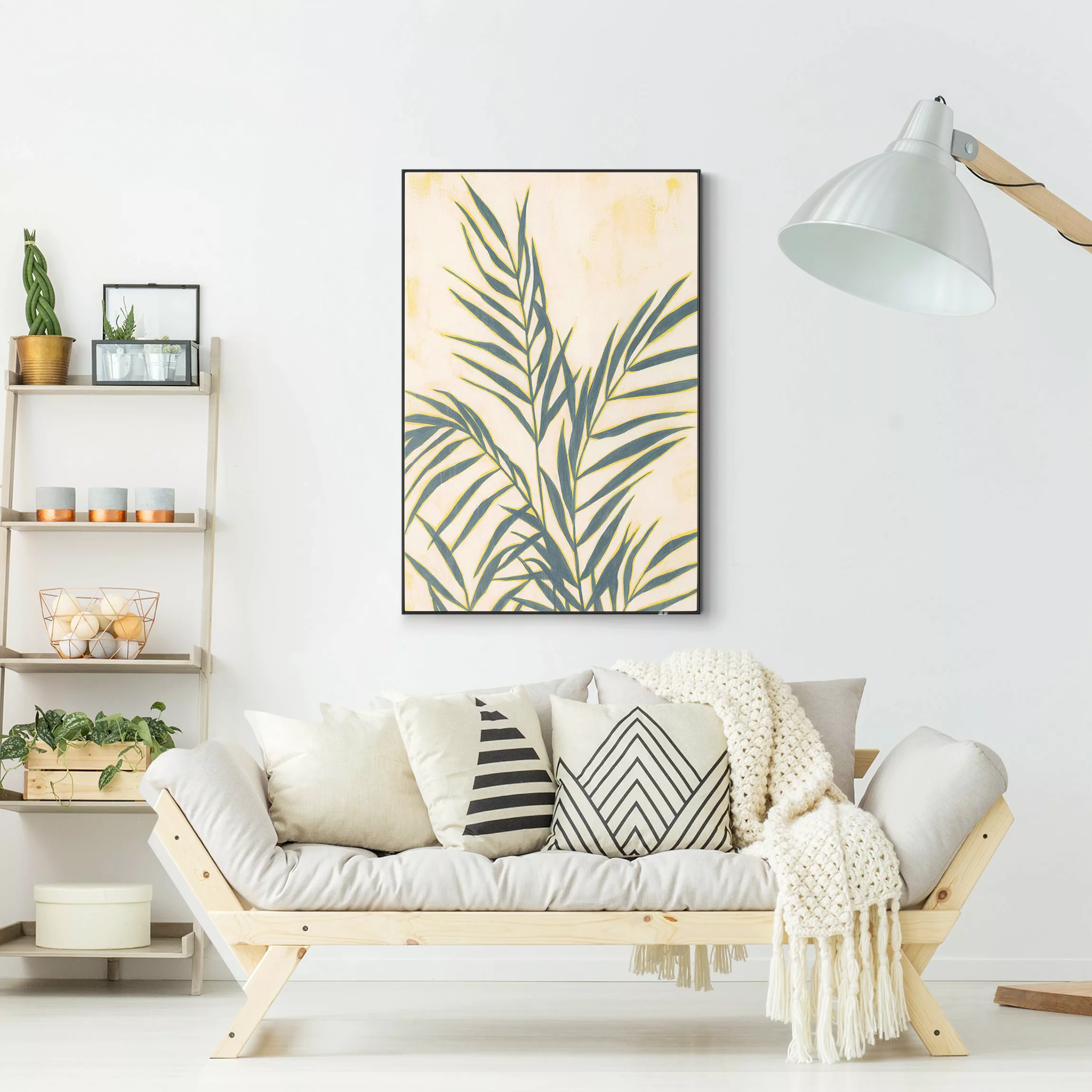 Wechselbild Palmenwedel im Sonnenlicht günstig online kaufen