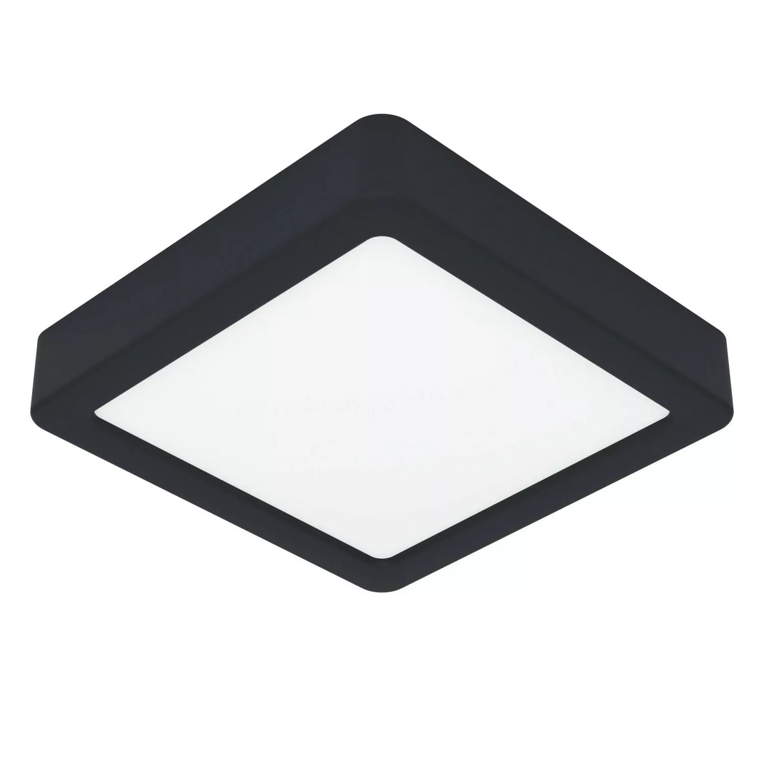 LED-Anbaupanel Fueva 5 IP20 830 schwarz 16x16cm günstig online kaufen