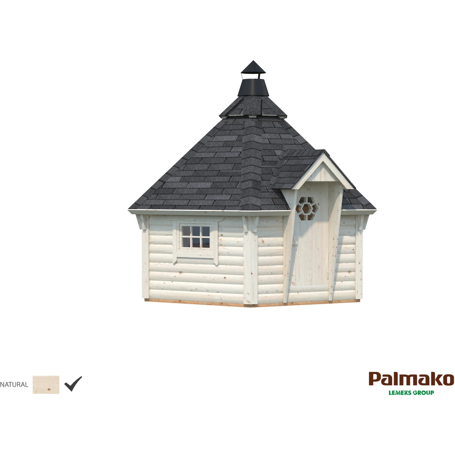 Palmako Grillkota Eva BxT: 376 cm x 326 cm günstig online kaufen