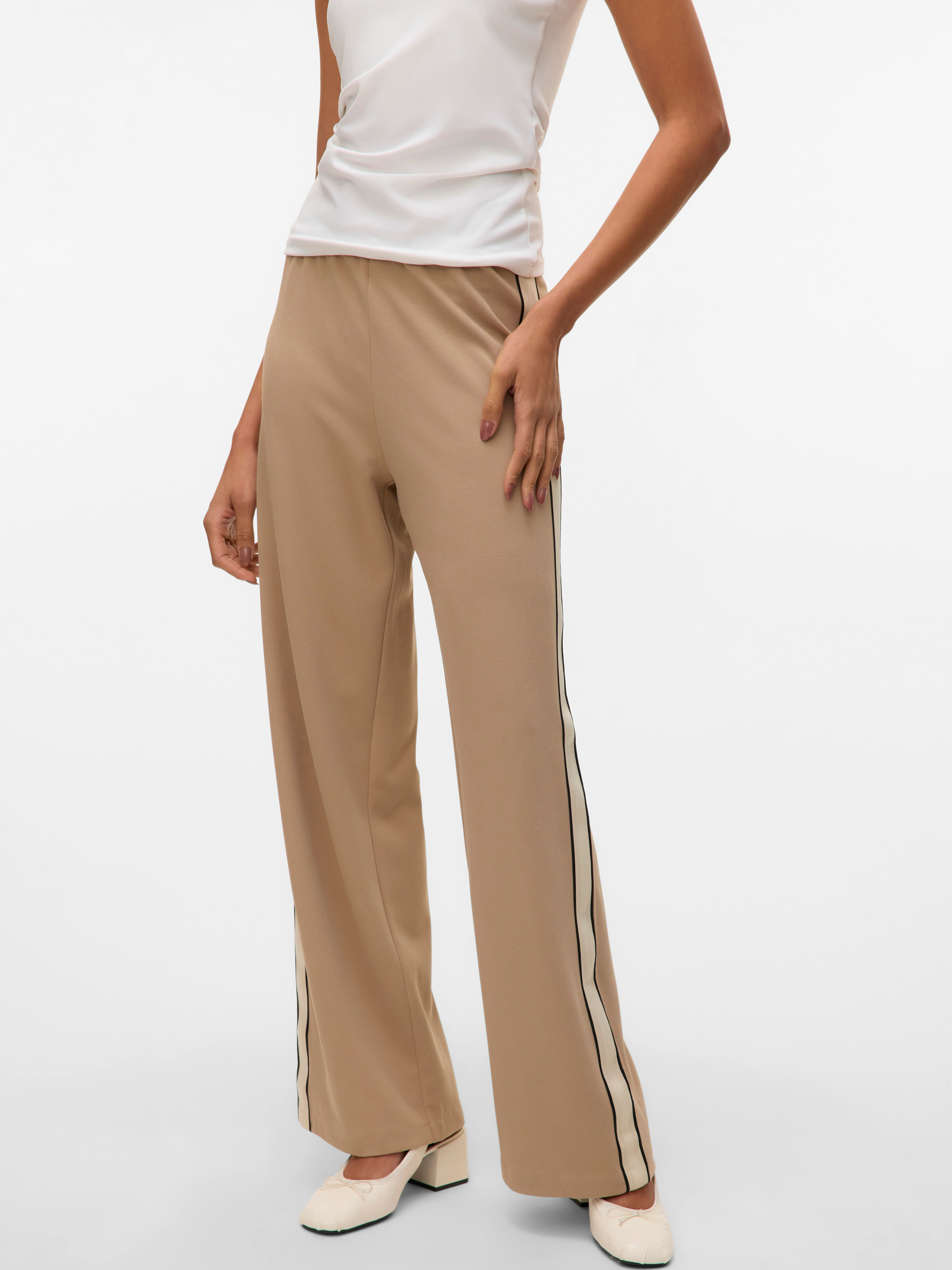 Vero Moda Anzughose "VMBERLIN MW WIDE PANEL PANT NOOS" günstig online kaufen