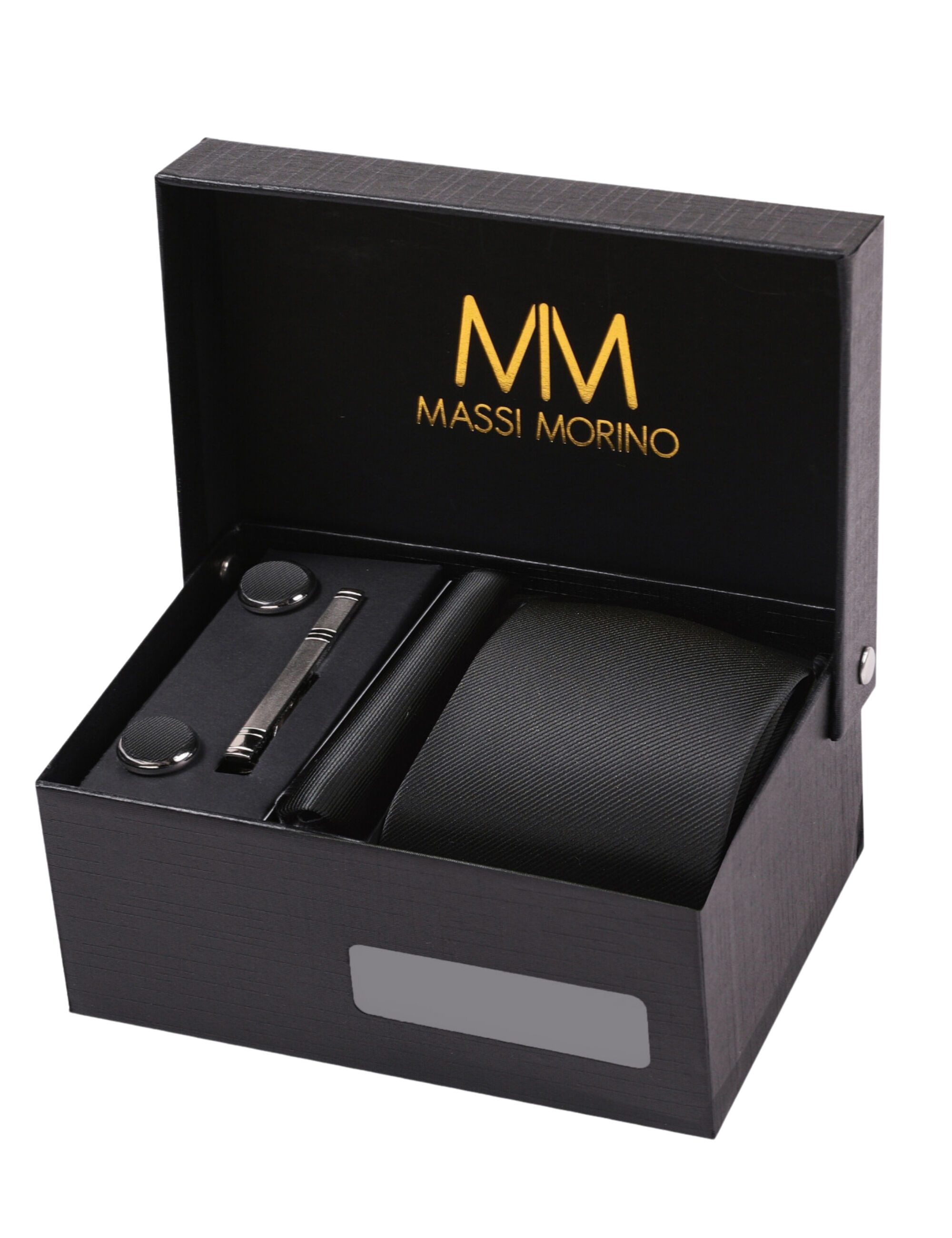 Massi Morino Krawatte (1-St) mit Einstecktuch, günstig online kaufen