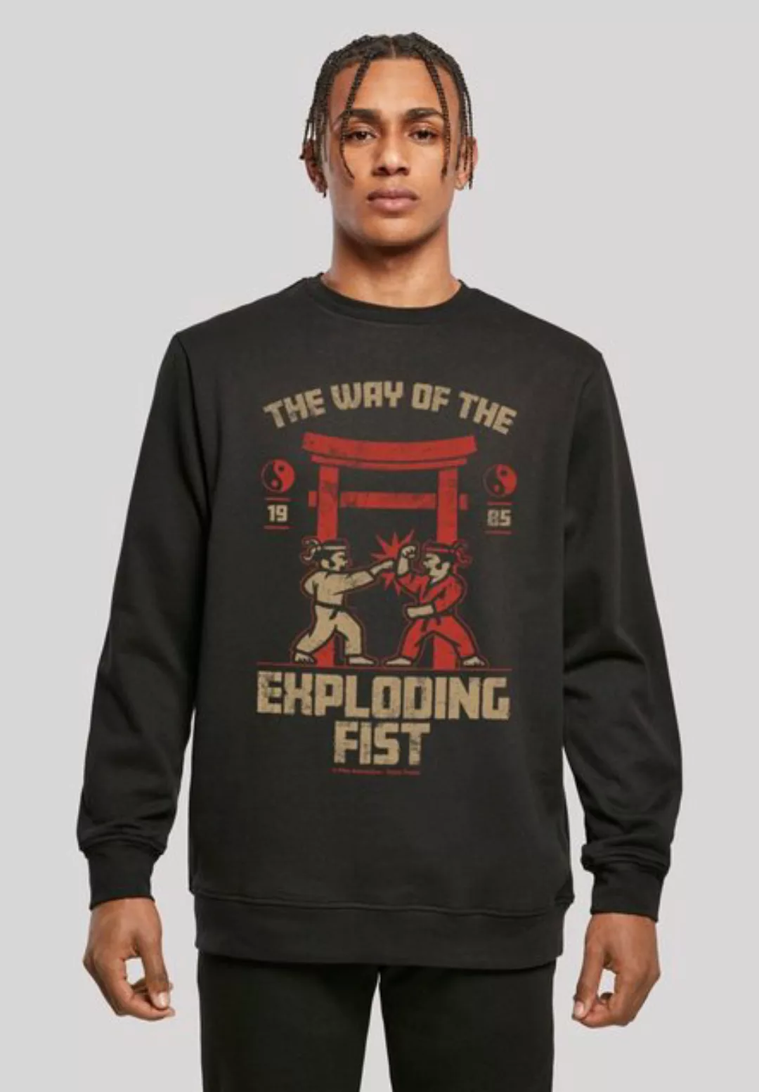 F4NT4STIC Kapuzenpullover "Retro Gaming The Way of the Exploding Fist", Pri günstig online kaufen