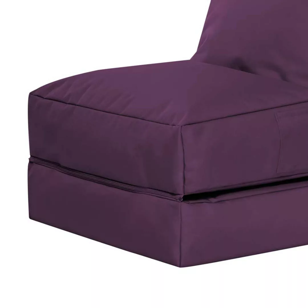 Liege Sitzsack in Violett outdoor günstig online kaufen