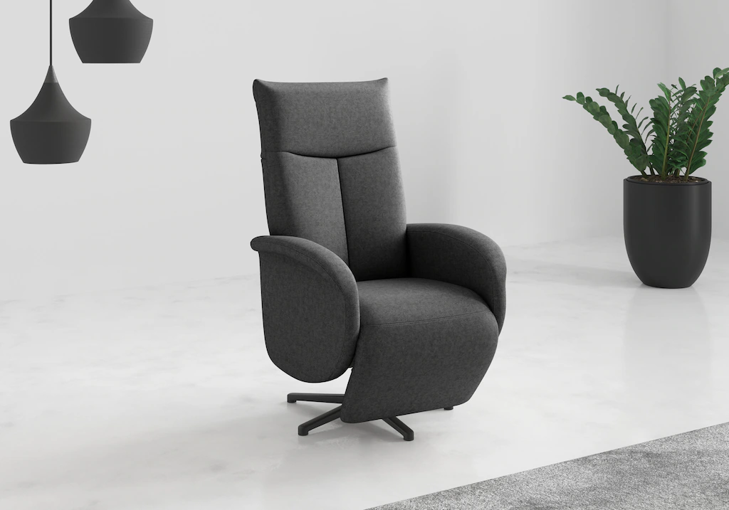 sit&more TV-Sessel "Juma, inkl. Drehfunktion & Kopfteilverstellung", Höhe A günstig online kaufen