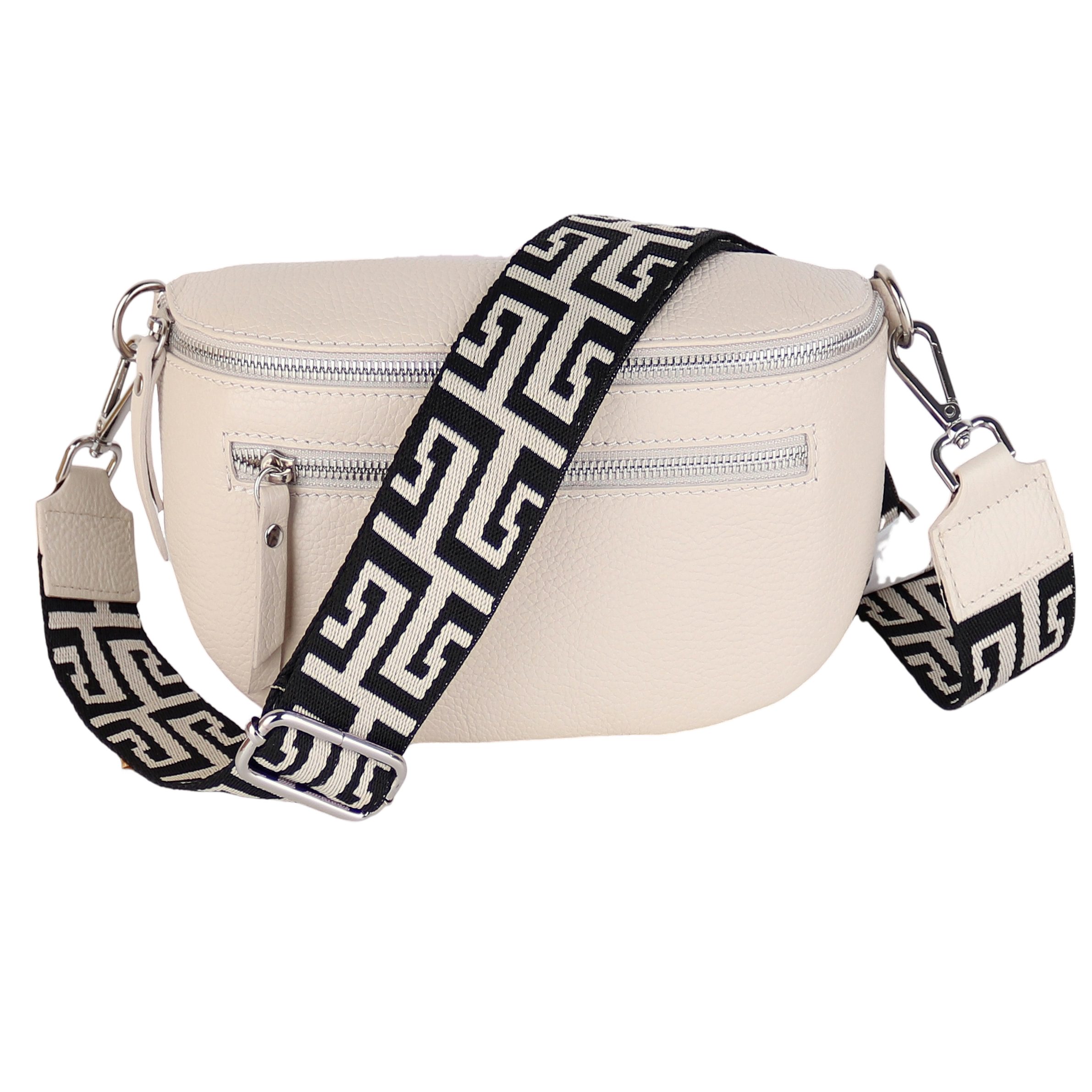 MIRROSI Bauchtasche Damen, Echtleder, Leder, Made günstig online kaufen