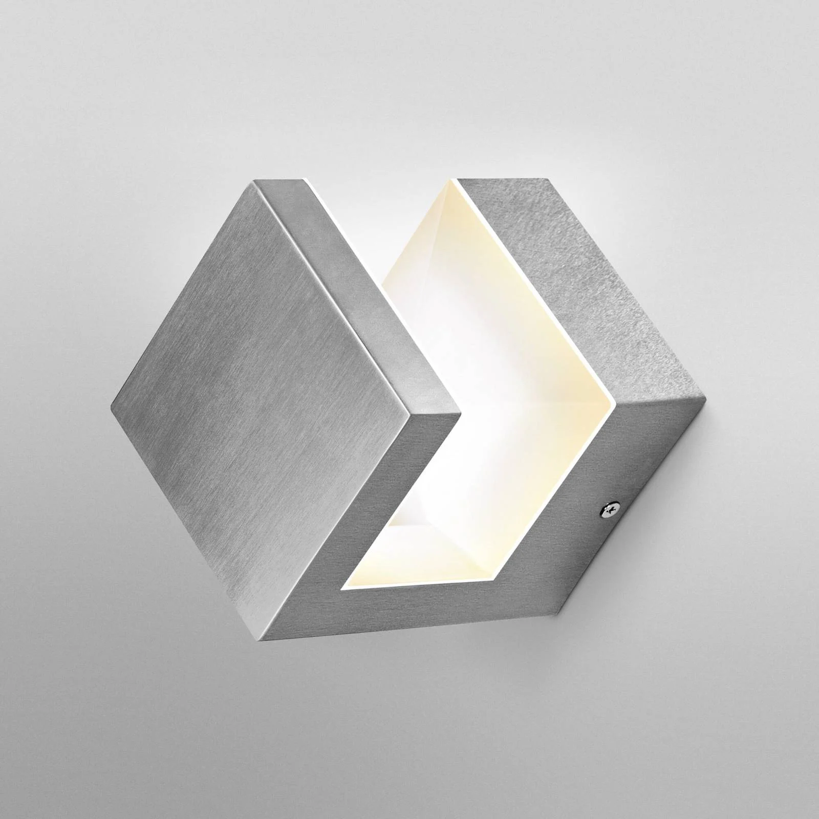 OSRAM LED-Außenwandlampe ENDURA STYLE PYRAMID Edelstahl IP44 günstig online kaufen
