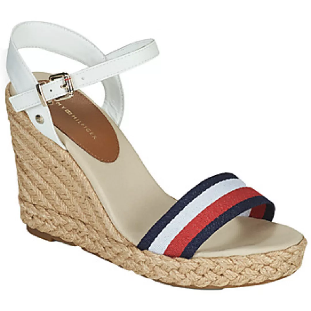 Tommy Hilfiger  Sandalen SHIMMERY RIBBON HIGH WEDGE günstig online kaufen