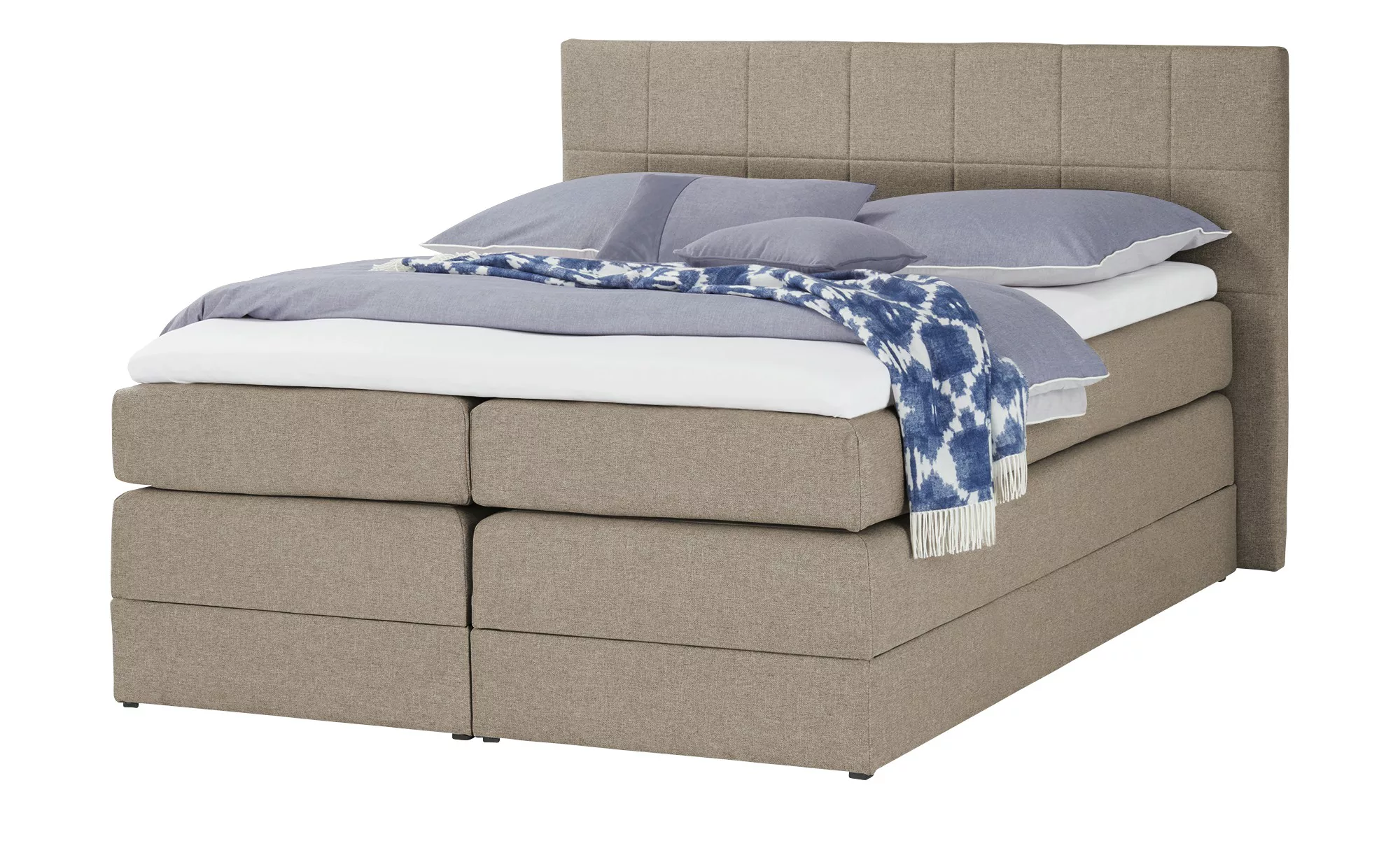 Boxspringbett mit Bettkasten Warwickshire ¦ braun ¦ Maße (cm): B: 200 H: 12 günstig online kaufen