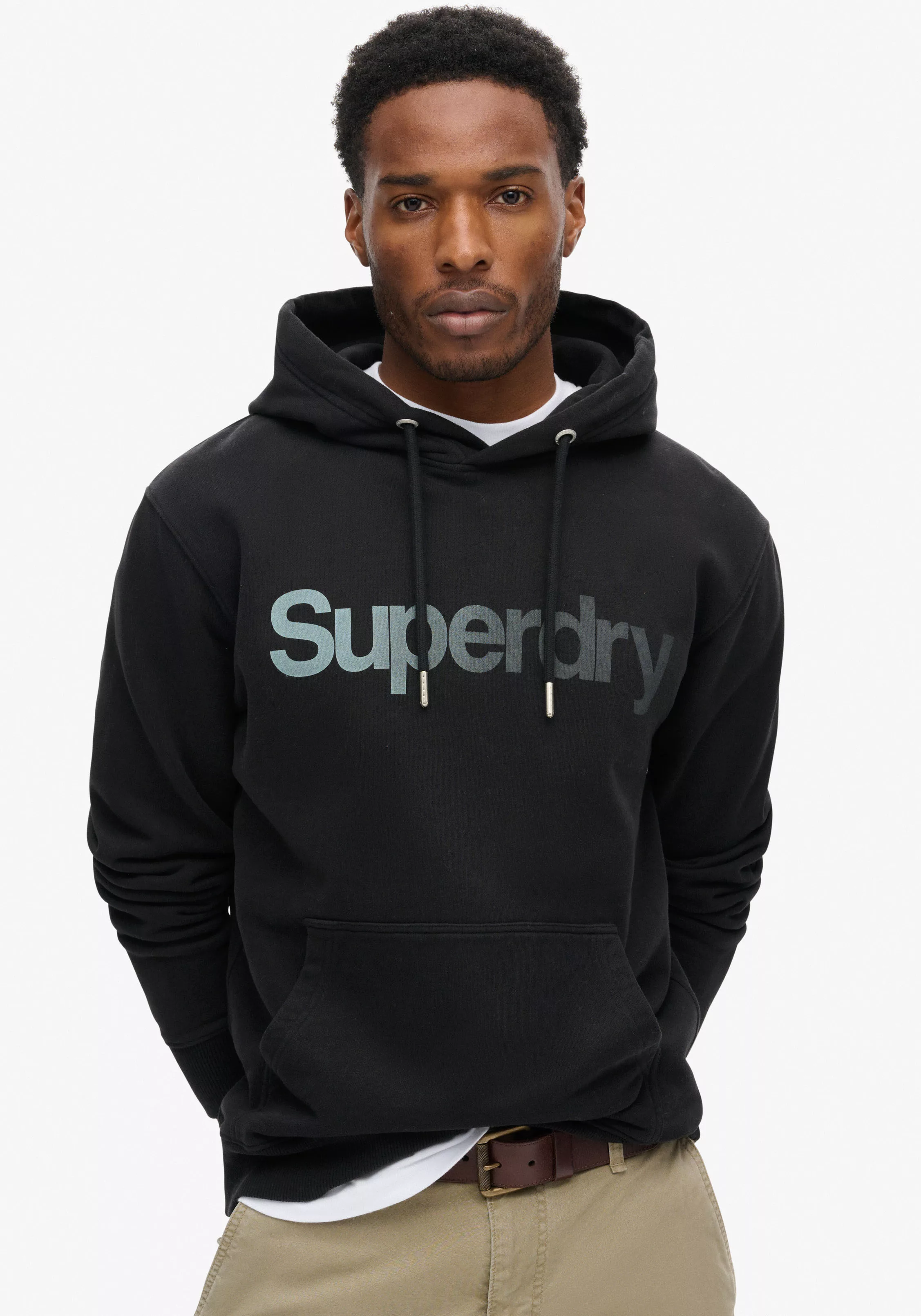 Superdry Kapuzensweatshirt "CORE LOGO FADE LOOSE HOOD" günstig online kaufen