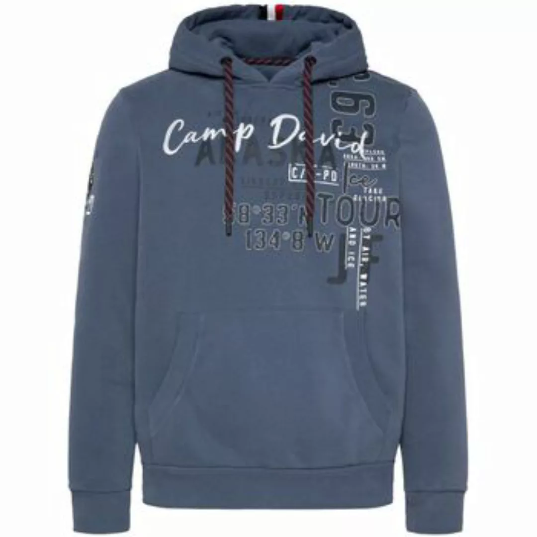 CAMP DAVID Kapuzensweatshirt, mit Label-Applikationen günstig online kaufen