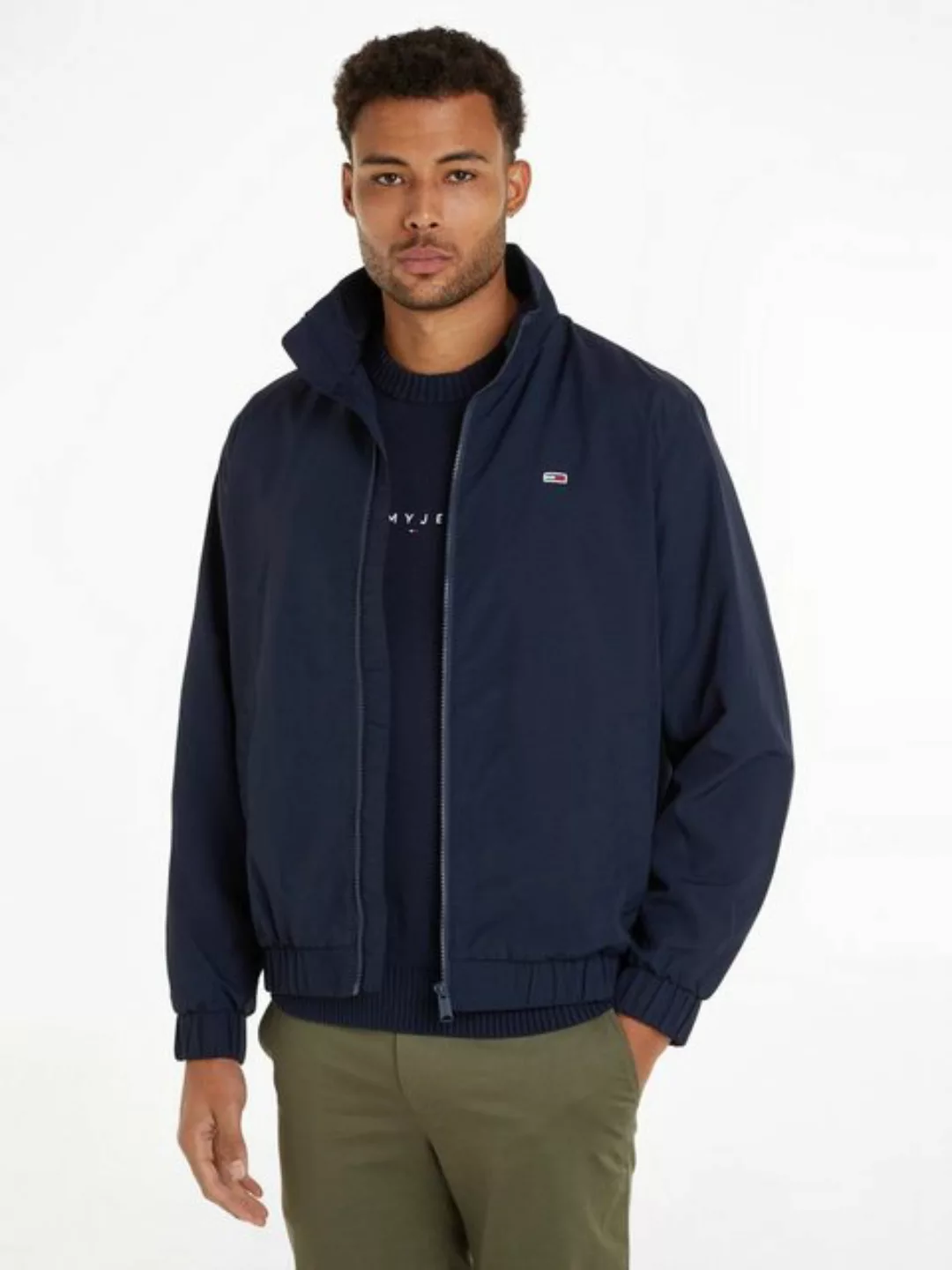 Tommy Jeans Kurzjacke "TJM ESSENTIAL JACKET EXT", Bomberjacke mit Stehkrage günstig online kaufen