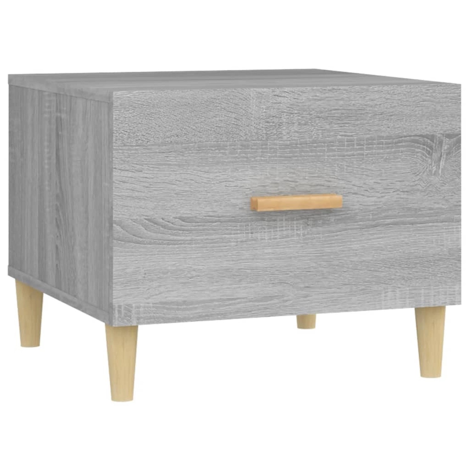 vidaXL Couchtisch Grau Sonoma 50x50x40 cm Holzwerkstoff Modell 6 günstig online kaufen