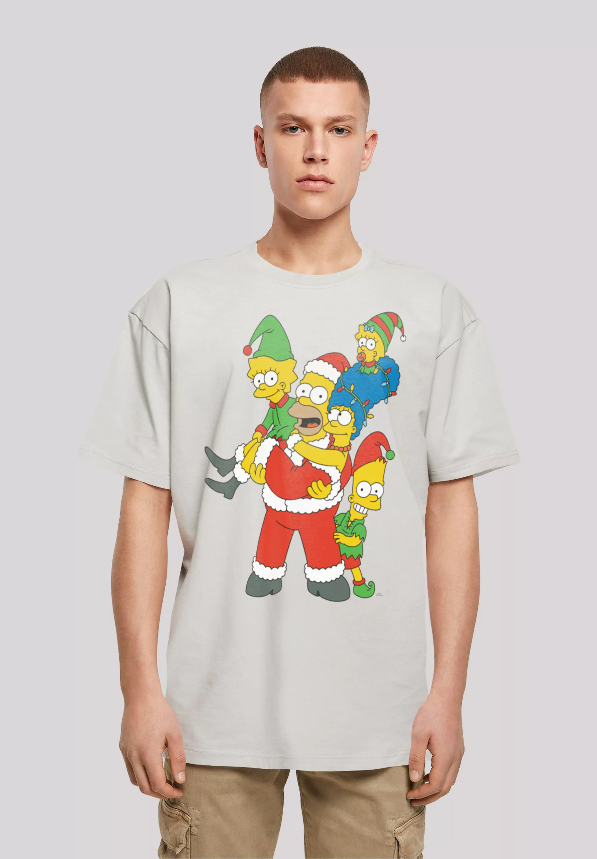 F4NT4STIC T-Shirt "The Simpsons Christmas Weihnachten Family", Print günstig online kaufen