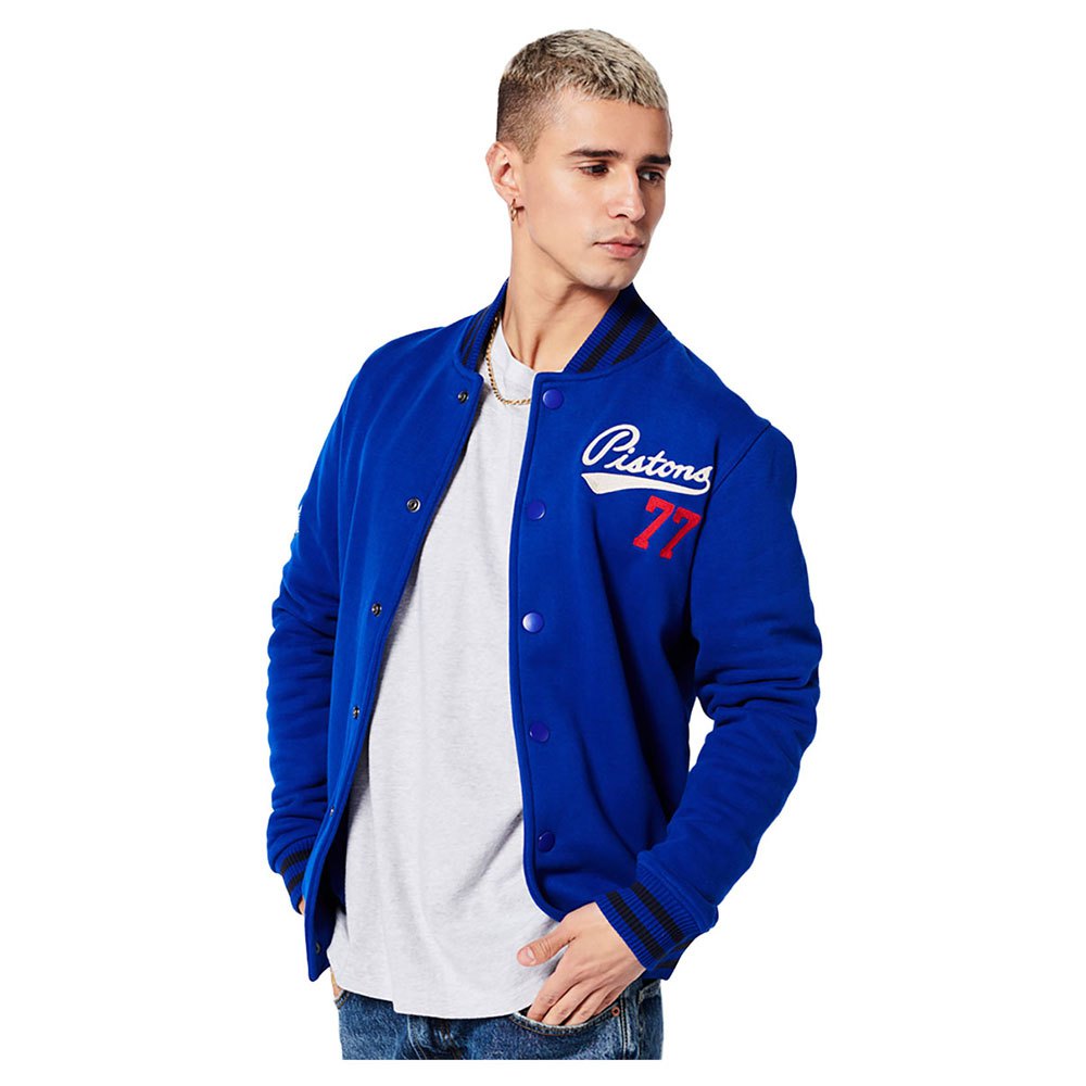Superdry Collegiate Jersey Bomber Sweatshirt XL Mazarine Blue günstig online kaufen